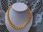 yellow pearls 14k